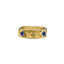 Bastion Ring with Sapphires