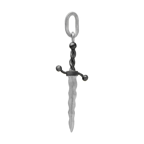 Wavy Dagger Earring Charm