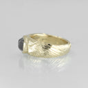 Cyrus- Rosecut Shield Diamond Ring