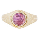 Battle Royale Signet with Winza Sapphire